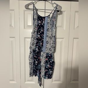 Blue romper